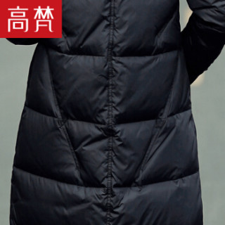 GOLDFARM 高梵 GY1513035A 女士羽绒服 黑色 175/XXL