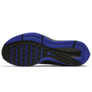 NIKE 耐克 ZOOM WINFLO 4 女子跑步鞋 黑色/金属银 37.5码