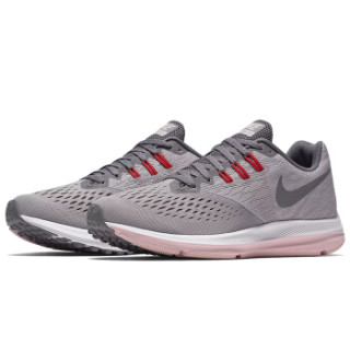 NIKE 耐克 ZOOM WINFLO 4 女子跑步鞋 大气灰色 37.5码