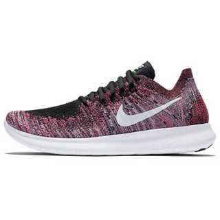 NIKE 耐克 FREE RN FLYKNIT 女子跑步鞋 赛车粉 38.5码 