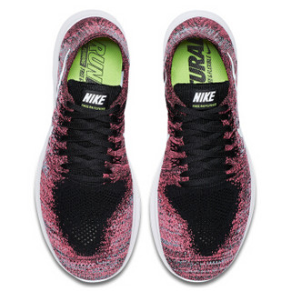 NIKE 耐克 FREE RN FLYKNIT 女子跑步鞋 赛车粉 36.5码 