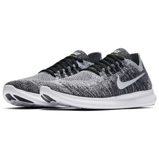 NIKE 耐克 FREE RN FLYKNIT 女子跑步鞋 荧光黄 36码 