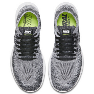 NIKE 耐克 FREE RN FLYKNIT 女子跑步鞋 荧光黄 36码 