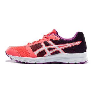 ASICS 亚瑟士 PATRIOT 8 女款透气跑步鞋 粉色/白色/淡紫色 39.5码