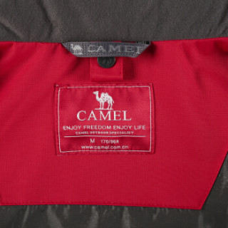 CAMEL 骆驼 A5W246122 男款防风防水三合一冲锋衣 中国红/暗红 XXL