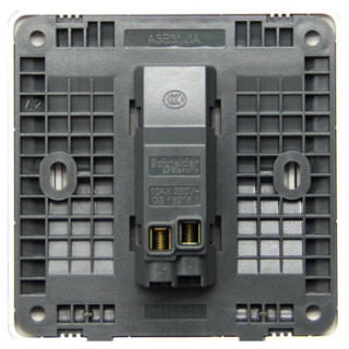 Schneider Electric 施耐德电气 Brillyn睿意系列 A3E31_1A 单联开关面板 白色