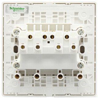 Schneider Electric 施耐德电气 Pieno丰尚系列 E8234L1F 四开单控开关 带荧光 白色