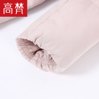 GOLDFARM 高梵 G1170440 女士中长款羽绒服 贝壳粉 155/S