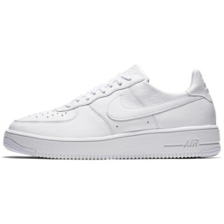NIKE 耐克 AIR FORCE 1 ULTRAFORCE LTHR 男子休闲鞋 44.5码 白色