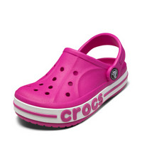 crocs 卡骆驰 贝雅卡骆班小克洛洛 205100 儿童洞洞鞋  糖果粉 C9