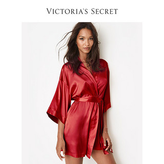 VICTORIA‘S SECRET 维多利亚的秘密 10895252 缎面和服式睡袍