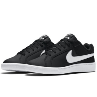 NIKE 耐克 COURT ROYALE 女款休闲运动鞋 36.5码 黑/白