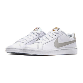 NIKE 耐克 COURT ROYALE 女款休闲运动鞋 36.5码 白/浅骨灰