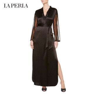 LA PERLA FLORALIA 系列 女士睡袍 红色 3/L