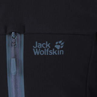 Jack Wolfskin 狼爪 NORTHERN STAR 1304151 男款软壳夹克 黑色 M码