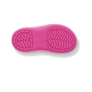 crocs 卡骆驰 12905 小卡骆班阵风靴 亮光红/肉粉色 J1