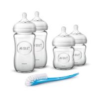 AVENT 新安怡 SCD291/06 宽口径自然系列 玻璃奶瓶新生儿套装
