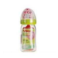 历史新低、京东PLUS会员:Pigeon 贝亲 母乳实感宽口耐热玻璃奶瓶160ml 浅绿色 *5件 +凑单品