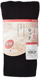 ATSUGI 厚木 COMFORT BL1634 女士连裤袜 S-M 黑