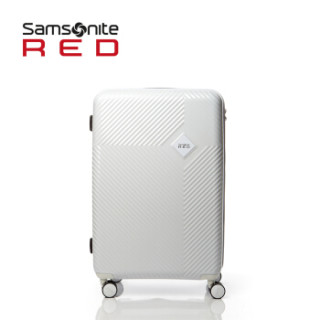 Samsonite 新秀丽 Kharris DA9 万向轮拉杆箱 28英寸 白色