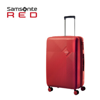 Samsonite 新秀丽 Kharris DA9 万向轮拉杆箱 20英寸 红色