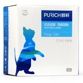 PURICH 醇粹 天然粮 馋嘴猫 优选成猫粮 2kg *3件