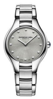 RAYMOND WEIL 蕾蒙威 Noemia系列 5132-ST-65081 女士镶钻时装腕表