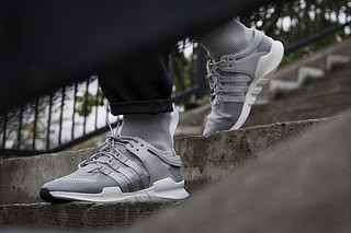 adidas 阿迪达斯 Originals EQT Support ADV Winter 中性款休闲运动鞋  BZ0641 灰色二白