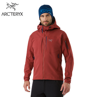 ARC'TERYX 始祖鸟 Gamma MX 男款软壳夹克（连帽款） 黑灰色 S 