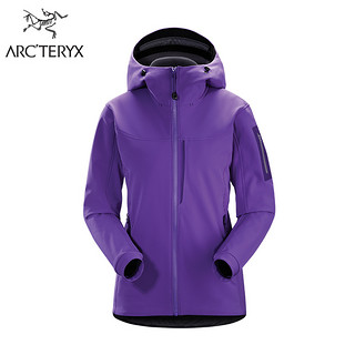 ARC‘TERYX 始祖鸟 Gamma MX 女款软壳夹克（连帽款） 蓝黑色 XS 