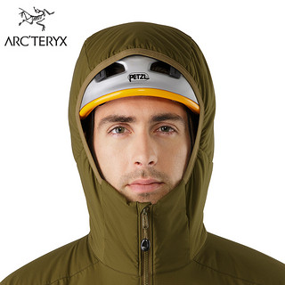 ARC‘TERYX 始祖鸟 Atom AR 男款保暖棉服（连帽款） 暗绿色 L 