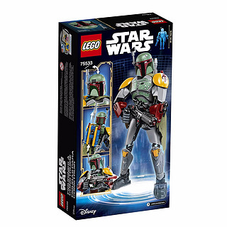 LEGO 乐高 Star Wars星球大战系列 75533 拼装人偶：波巴·费特