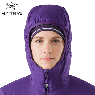 ARC'TERYX 始祖鸟 Atom LT 女款户外棉服（连帽款） 蓝黑色 S 