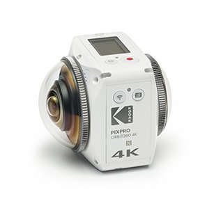 Kodak 柯达 Pixpro Orbit 360 4K全景相机 白色