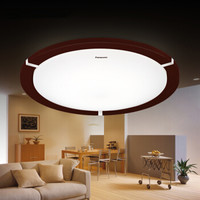 Panasonic 松下 小土豪吸顶灯  棕色 墙壁段调色 