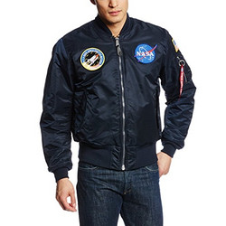 ALPHA INDUSTRIES NASA MA-1 男士飞行员夹克