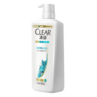 CLEAR 清扬 冰爽薄荷止痒型洗发水  500ml