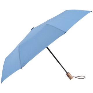 MAYDU 美度 M3312 简约素色系 全自动三折晴雨伞 月蓝