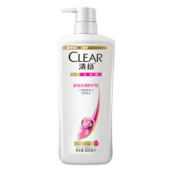 CLEAR 清扬 多效水润养护型洗发水 500ml *3件