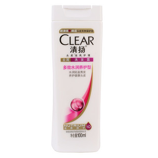 CLEAR 清扬 多效水润养护型洗发水  单瓶 100ml