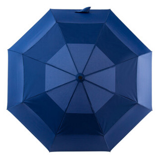 MAYDU 美度 M3118 全自动三折 双层防风晴雨伞  蓝色