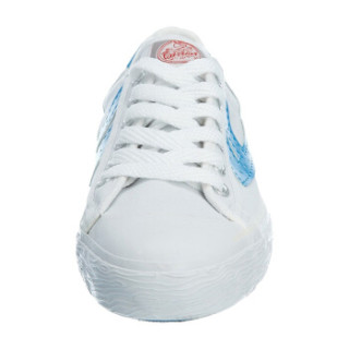 WARRIOR 回力 WB-1 中性帆布鞋 金奖蓝白 34码