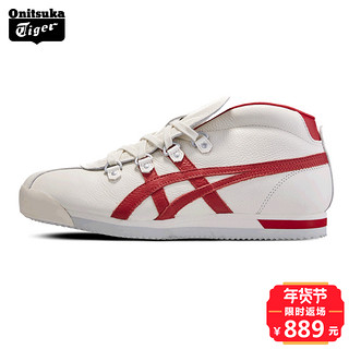 Onitsuka Tiger 鬼冢虎 SCHANZE 72 中性款休闲运动鞋 38 奶白/粉色 