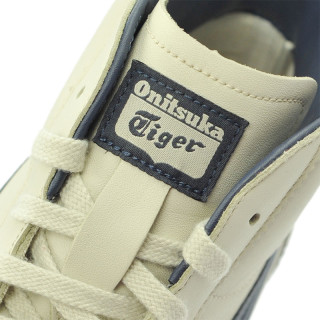 Onitsuka Tiger 鬼冢虎 MEXICO Mid Runner 中性款休闲运动鞋DL409-1659 41.5 米白色/深蓝色