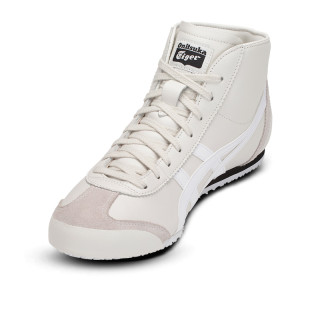 Onitsuka Tiger 鬼冢虎 MEXICO Mid Runner 中性款休闲运动鞋 39.5 浅灰/白色