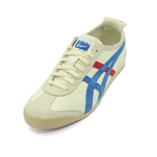Onitsuka Tiger 鬼冢虎 MEXICO 66 中性款休闲运动鞋 42.5 白色/蓝色