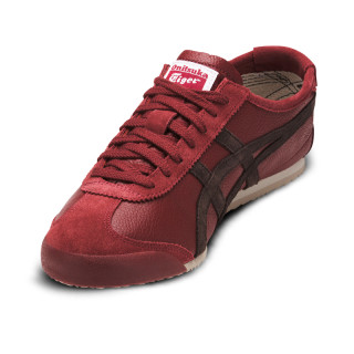 Onitsuka Tiger 鬼冢虎 MEXICO 66 中性款休闲运动鞋 38 中灰/深蓝