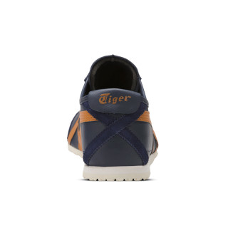 Onitsuka Tiger 鬼冢虎 MEXICO 66 中性款休闲运动鞋 38 深蓝/黄棕色