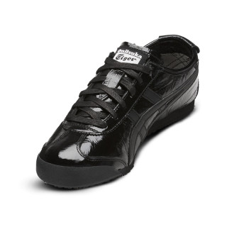 Onitsuka Tiger 鬼冢虎 MEXICO 66 中性款休闲运动鞋 36 黑色/黑色