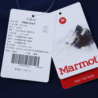 Marmot 土拨鼠 Vapor Trail M2 男款软壳夹克 黑色 XL 